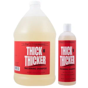 Chris Christensen Thick N Thicker Dog Shampoo – Coat Thickening, Volume Boost & Texture Enhancement for Fuller Appearance
