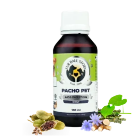 Pacho Pet Digestive Syrup for Dogs & Cats – Stomach Support 100ml