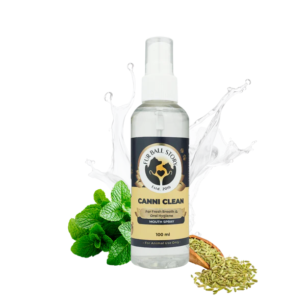 Canni Clean Dental Spray for Dogs & Cats – Oral Hygiene 100ml Canni Clean Dental Spray for Dogs & Cats – Oral Hygiene 100ml
