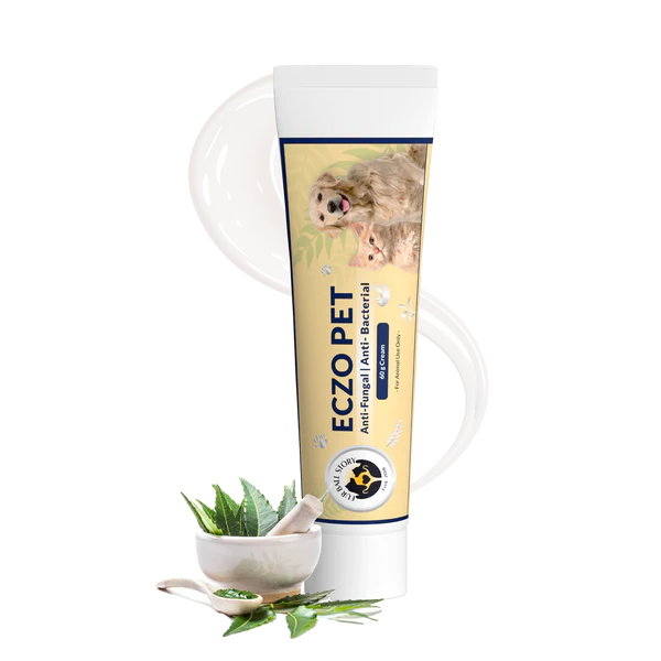 Eczo Pet Cream for Dogs & Cats – Skin Infection Relief 60gm
