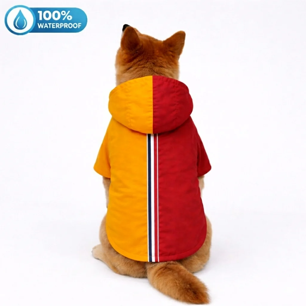 15 Furries Urban Colorblock Dog Raincoat – 100% Waterproof