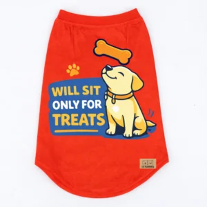 15 Furries Only Treats Tee for Dogs