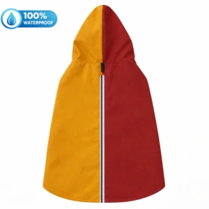 15 Furries Urban Colorblock Dog Raincoat – 100% Waterproof