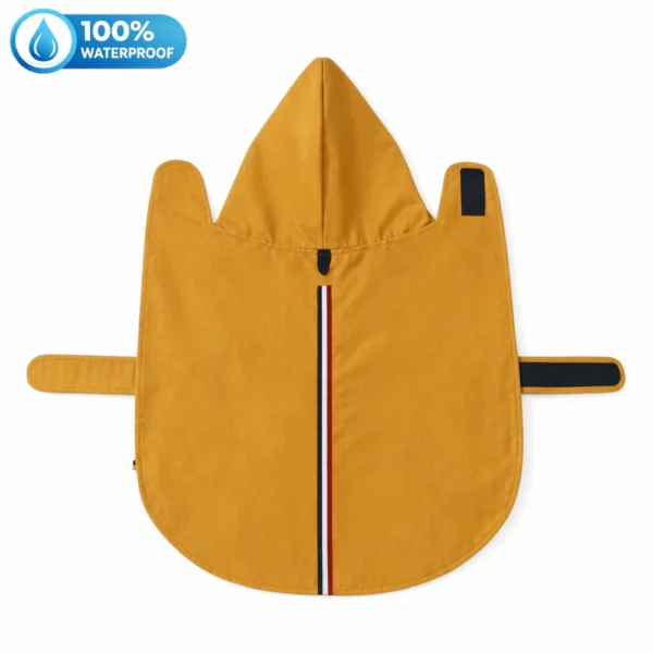 15 Furries Urban Yellow Dog Raincoat – 100% Waterproof