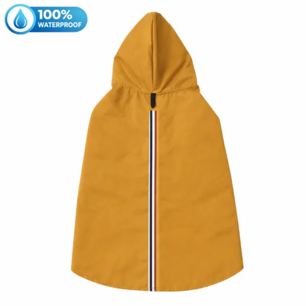 15 Furries Urban Yellow Dog Raincoat – 100% Waterproof