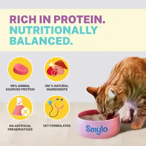 Smylo Chompin’ Chicken Liver & Pomegranate Adult Cat Wet Food
