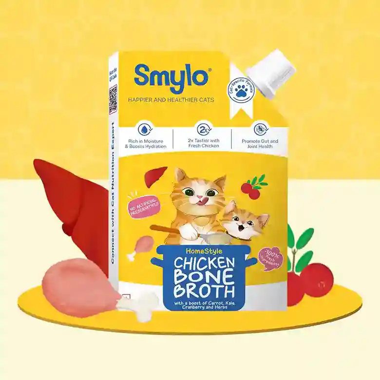 Smylo Chicken Bone Broth for Dogs & Cats 100ml