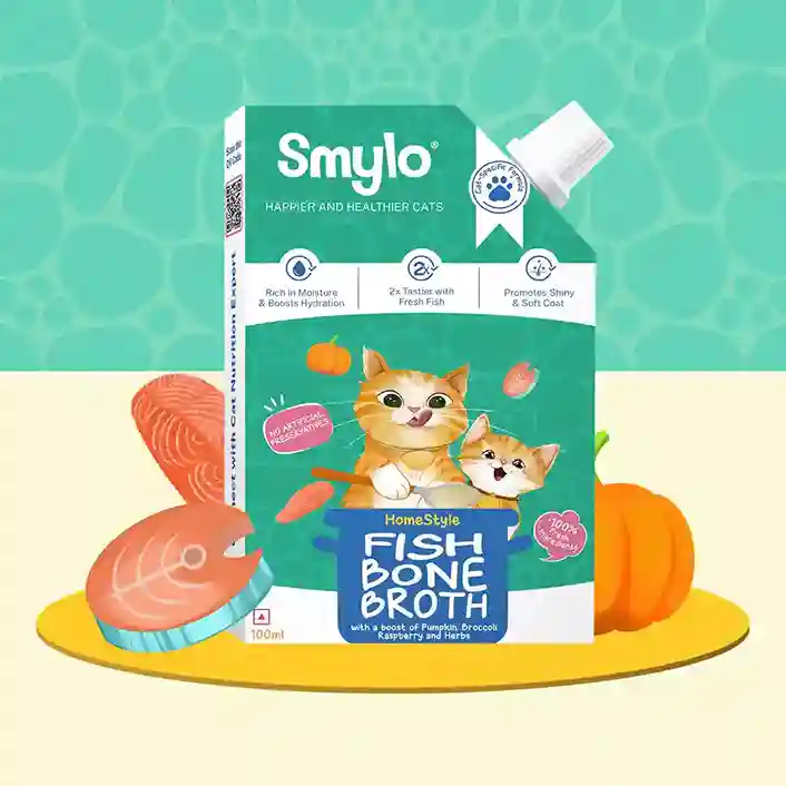 Smylo Fish Bone Broth for Dogs & Cats 100ml