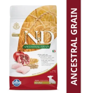 Farmina N&D Chicken & Pomegranate Ancestral Grain Puppy Mini Dog Food 2.5kg