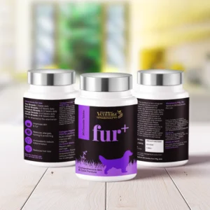 Venttura Dog Skin & Coat Supplement – Fur+ Support for Dogs