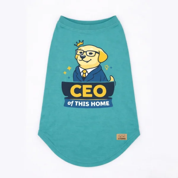15 Furries CEO of This Home Tee for Dogs