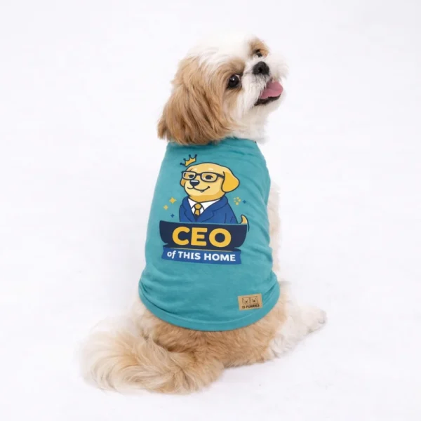 15 Furries CEO of This Home Tee for Dogs
