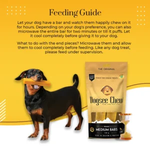 Dogsee Medium Bars Dental Chews for Medium Dogs