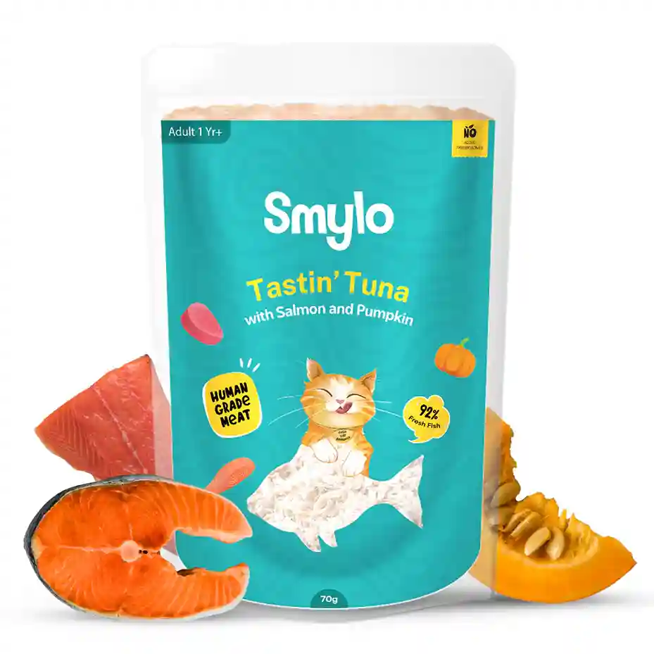 Smylo Tastin’ Tuna with Salmon & Pumpkin Adult Cat Wet Food