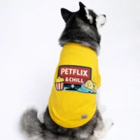 15 Furries Petflix and Chill Tee for Dogs