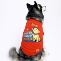 15 Furries Only Treats Tee for Dogs