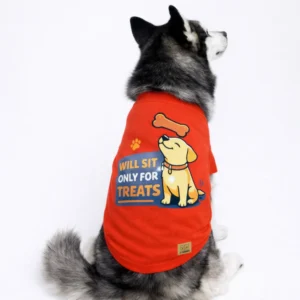 15 Furries Only Treats Tee for Dogs
