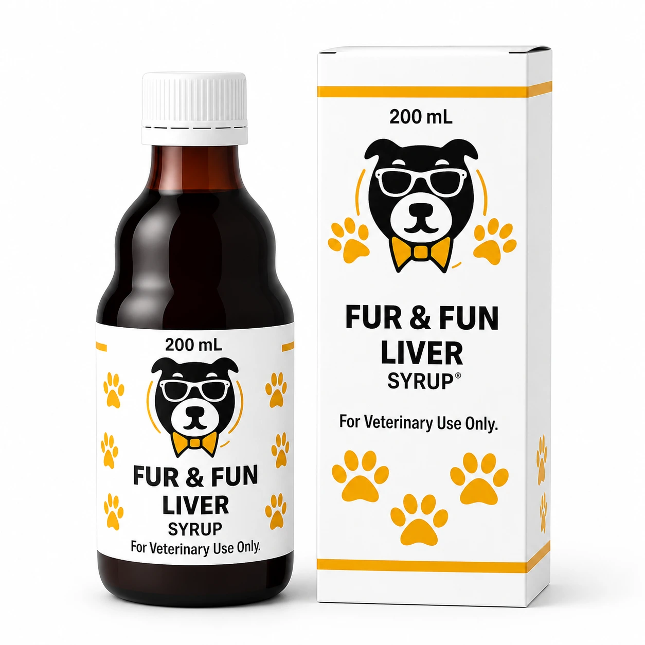 FUR & FUN Liver Syrup for Dogs | Appetite & Liver Support | 200ml