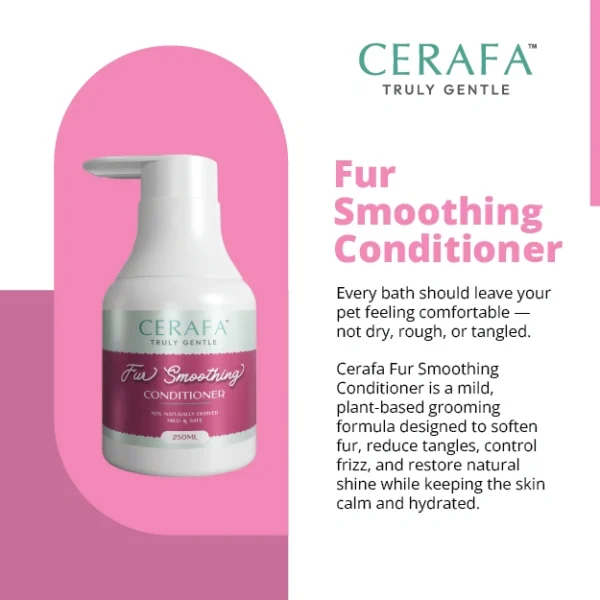 Cerafa Fur Smoothing Conditioner for Dogs & Cats