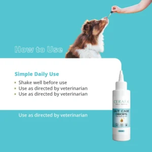 Cerafa Gut Care Drops for Dogs & Cats 100ml - Image 6