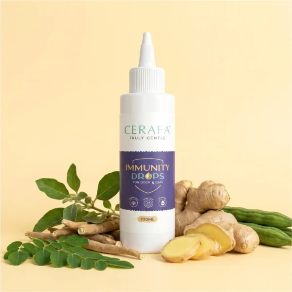 Cerafa Immunity Drops for Dogs & Cats 100ml