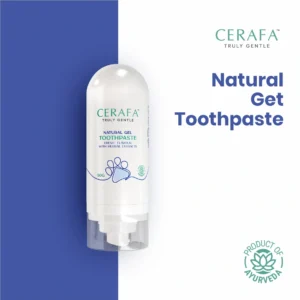 Cerafa Gel Toothpaste for Dogs & Cats – Natural Pet Dental Care for Fresh Breath & Healthy Teeth