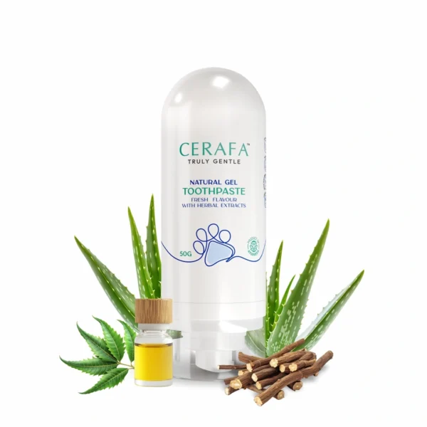 Cerafa Gel Toothpaste for Dogs & Cats 50g