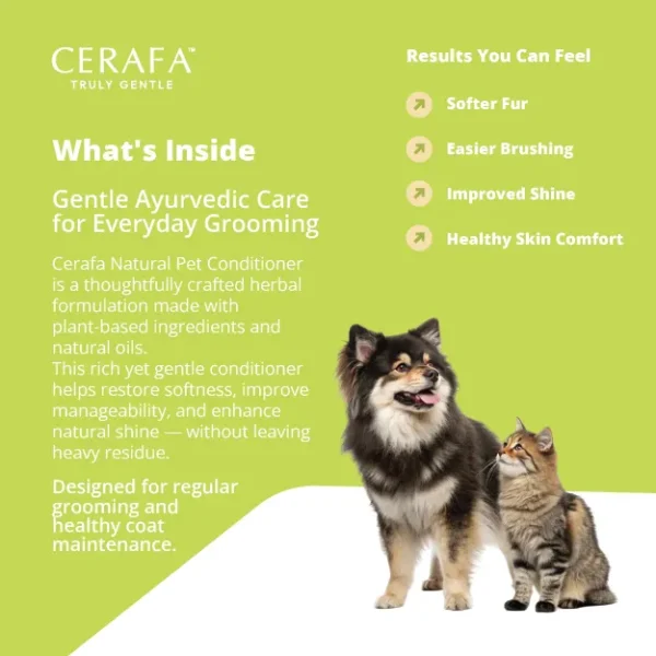 Cerafa Natural Pet Conditioner for Dogs & Cats