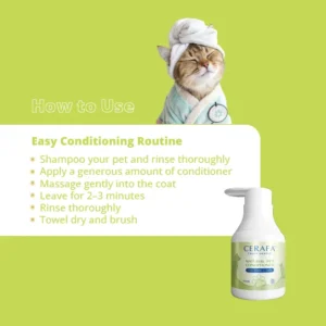 Cerafa Natural Pet Conditioner for Dogs & Cats