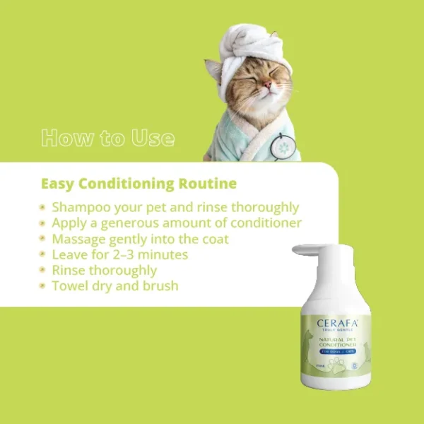 Cerafa Natural Pet Conditioner for Dogs & Cats
