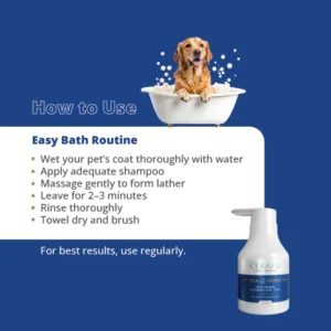 Cerafa Silk & Shine Mild Herbal Shampoo for Dogs & Cats