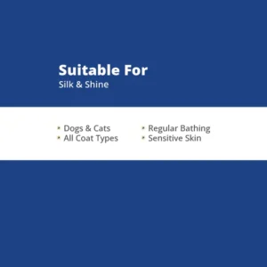Cerafa Silk & Shine Mild Herbal Shampoo for Dogs & Cats