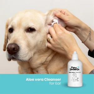Cerafa Paw Smooth Aloe Vera Ear Cleanser for Dogs & Cats 50ml
