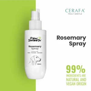 Cerafa Paw Smooth Rosemary Spray for Dogs & Cats 100ml