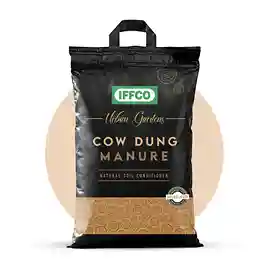 IFFCO Urban Gardens Cow Dung Manure (Organic Fertilizer) – 5kg