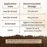 IFFCO Urban Gardens Cow Dung Manure (Organic Fertilizer) – 5kg