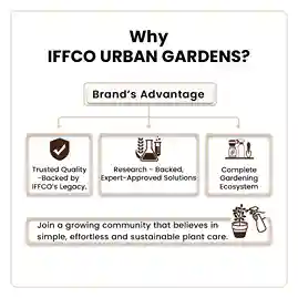 IFFCO Urban Gardens Cow Dung Manure (Organic Fertilizer) – 5kg