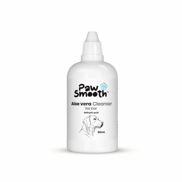 Cerafa Paw Smooth Aloe Vera Ear Cleanser for Dogs & Cats 50ml Cerafa Paw Smooth Aloe Vera Ear Cleanser for Dogs & Cats 50ml