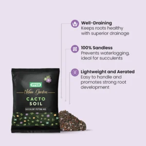 IFFCO Urban Gardens Cacto Soil – Succulent Potting Mix (5kg)