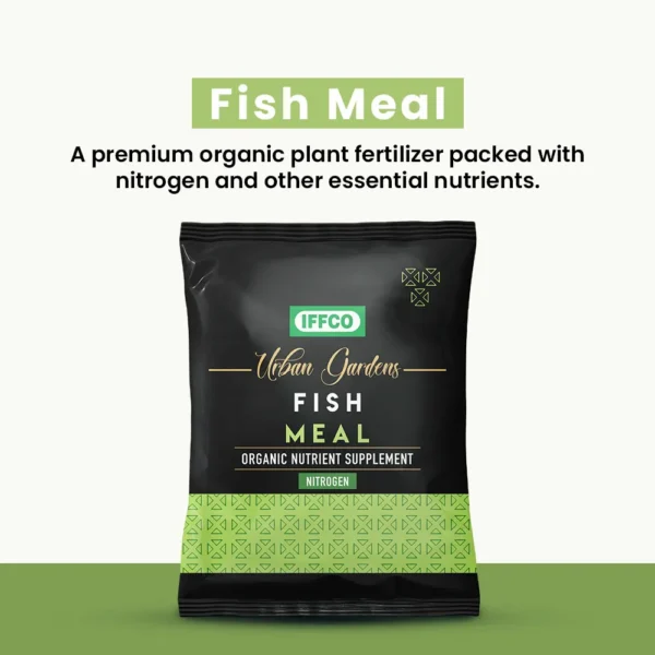 IFFCO Urban Gardens Fish Meal – Bio Nitrogen Fertilizer 900g