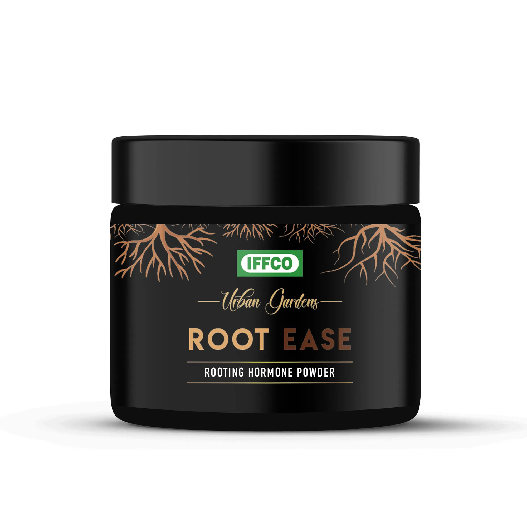 DETAILED DESCRIPTION IFFCO Urban Gardens Root Ease is a rooting hormone powder designed to support root development in plant cuttings and during plant propagation. The powder formulation is easy to apply and can be used as part of the propagation process for suitable plants. It is ideal for gardeners and plant enthusiasts looking to support the establishment of plant cuttings and encourage healthy root development. COMPOSITION & FORMULATION Rooting hormone powder. Designed for plant propagation. Easy-to-apply powder formulation. Suitable for use with plant cuttings. (Refer to the product packaging for complete composition and application details.) KEY BENEFITS Supports root development in plant cuttings. Helps during plant propagation. Easy-to-use powder formulation. Suitable for a variety of plant cuttings. Convenient for home gardening and plant propagation. USAGE GUIDE Take a healthy plant cutting as required. Apply the recommended amount of rooting powder to the cut end. Plant the cutting in a suitable growing medium. Follow product label instructions for the recommended application method and dosage. INGREDIENTS Rooting Hormone Powder Formulation. (Refer to the product packaging for complete composition and usage instructions.)