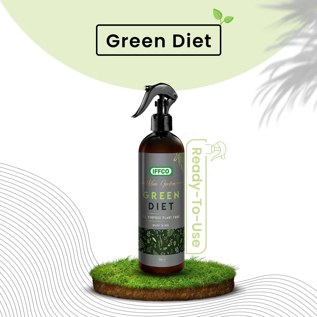 IFFCO Urban Gardens Green Diet – Complete Plant Food Ready to Use Spray 500ml