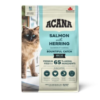 Acana Bountiful Catch Grain-Free Dry Cat Food pack