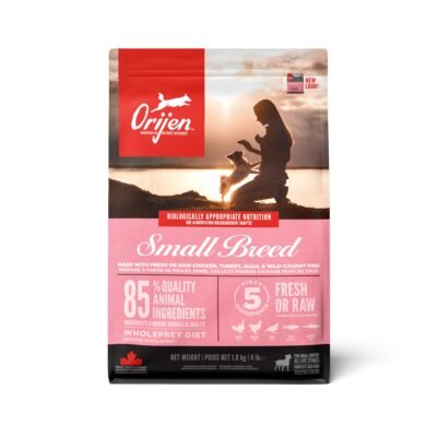 Orijen Small Breed Grain-Free Dry Dog Food 1.8kg pack