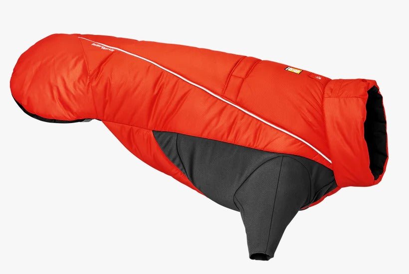 Ruffwear Furness winter dog jacket Red Sumac