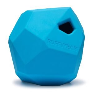 Ruffwear Gnawt-a-Rock dog toy Metolius Blue