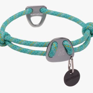 Ruffwear Knot-a-Collar rope dog collar Aurora Teal