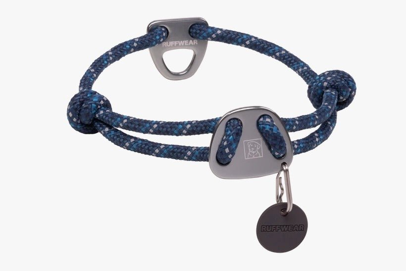Ruffwear Knot-a-Collar rope dog collar Blue Moon