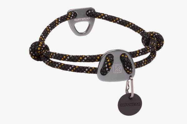 Ruffwear Knot-a-Collar rope dog collar Obsidian Black