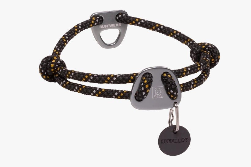 Ruffwear Knot-a-Collar rope dog collar Obsidian Black